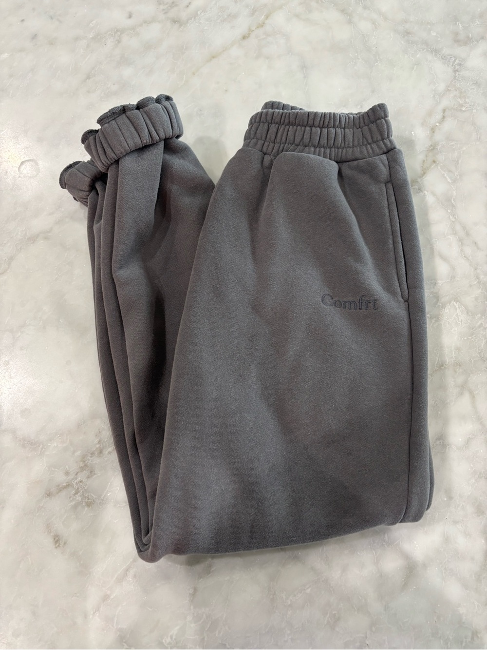 🫧Comfrt Fit Women's Small Charcoal Jogger Sweatpants